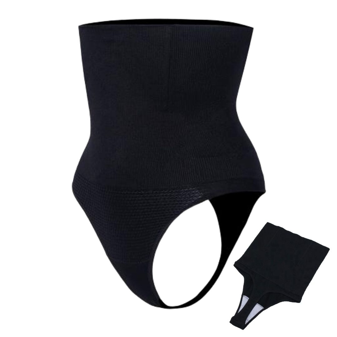 Tanga structuré & Gainant à taille Haute